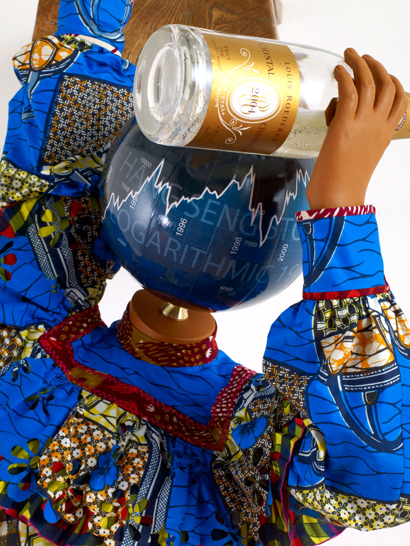 yinka shonibare MBE: champagne kids at pearl lam galleries