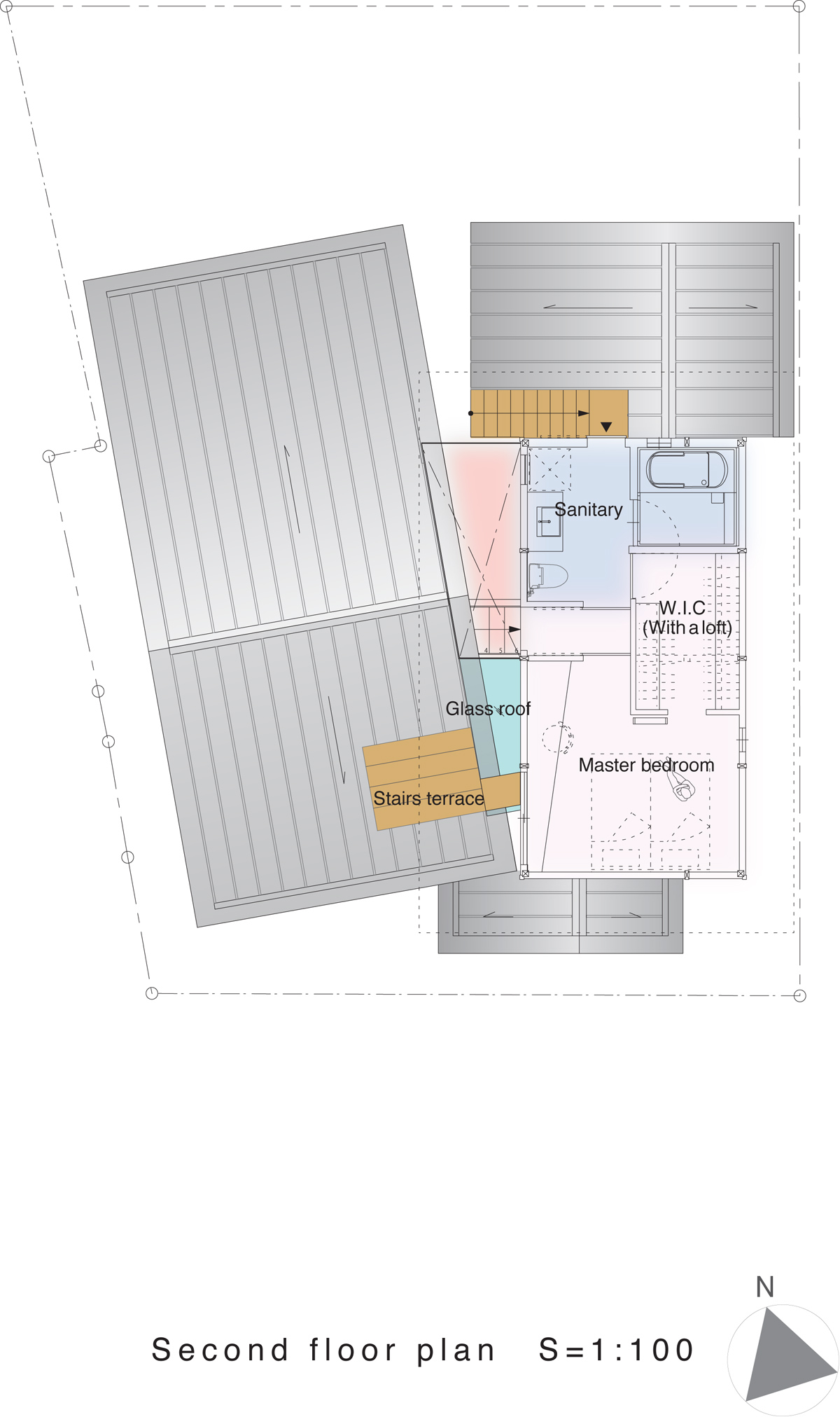 y+m design office eaves around house kyoto japan designboom