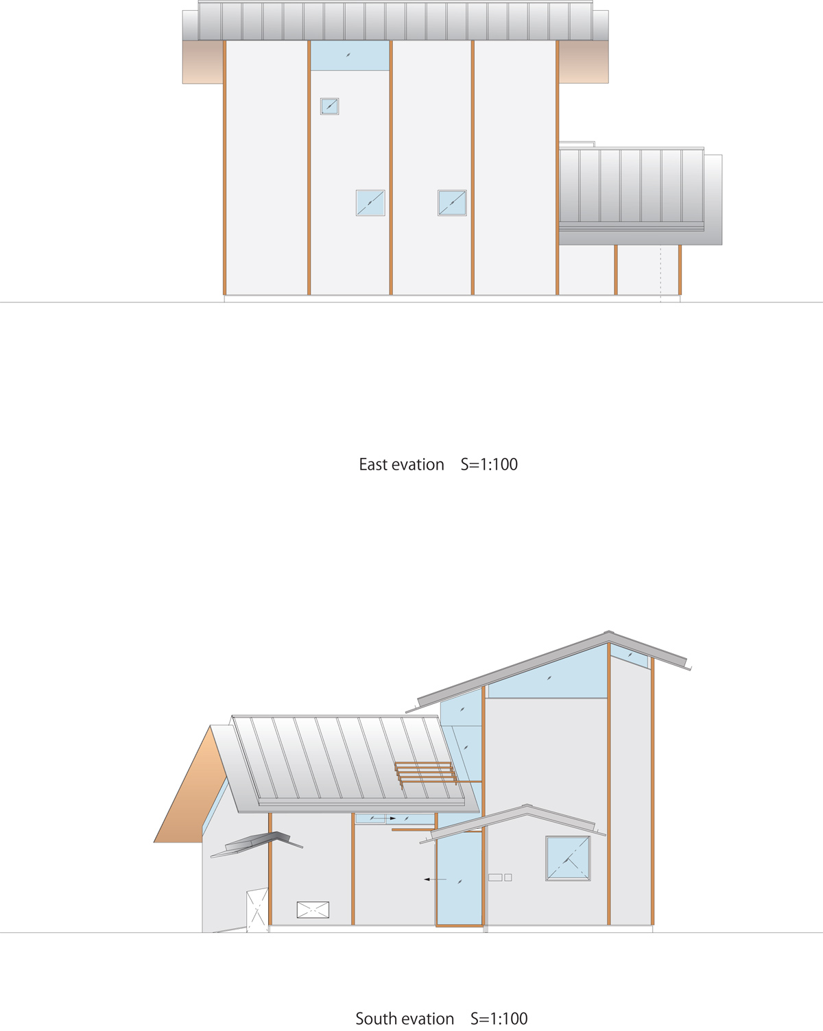 y+m design office eaves around house kyoto japan designboom