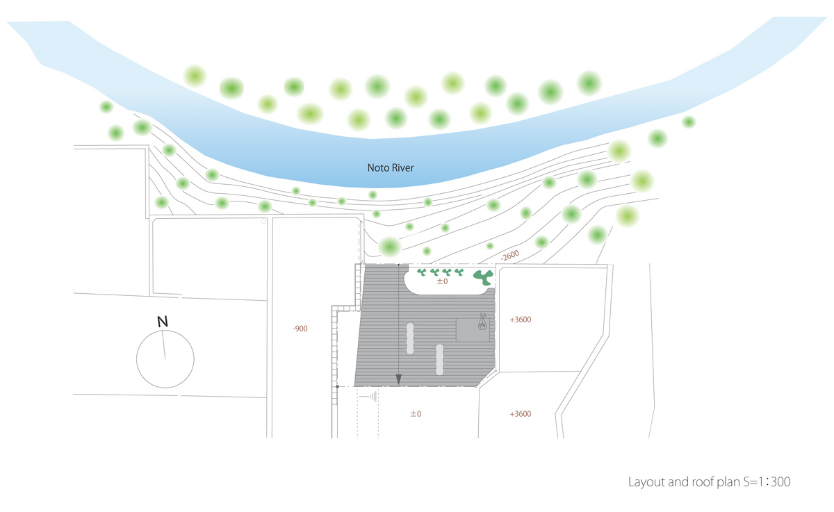 y+M design office north garden house designboom