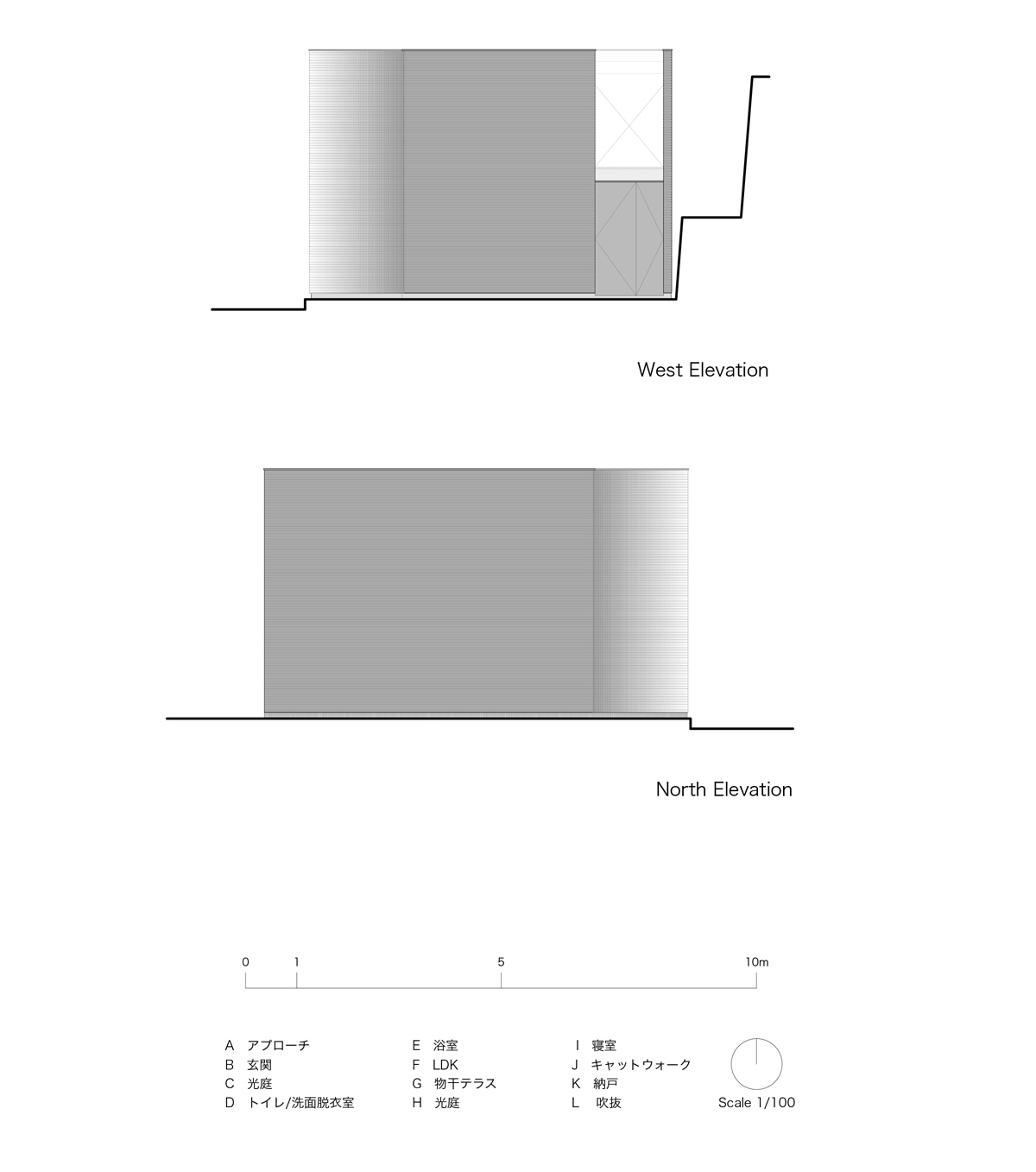 yoshiaki yamashita shoji screen house osaka city japan designboom