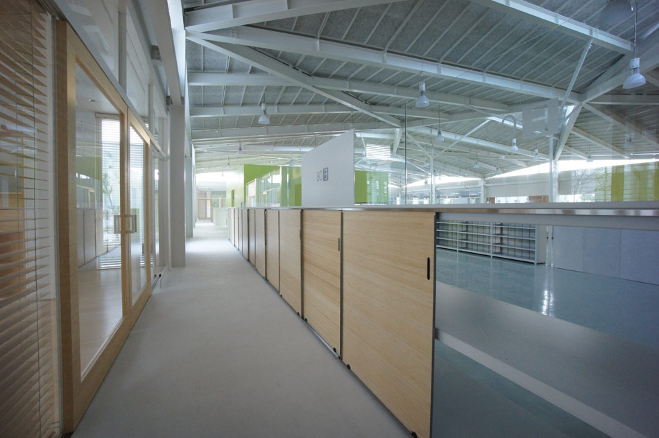 yuji tanabe and sachie isaka carona electric head office designboom