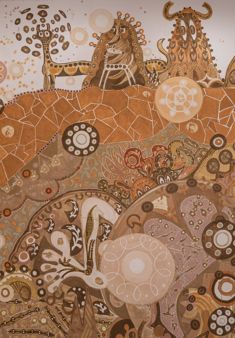 yusuke asai: rice gallery - yamatane earth painting