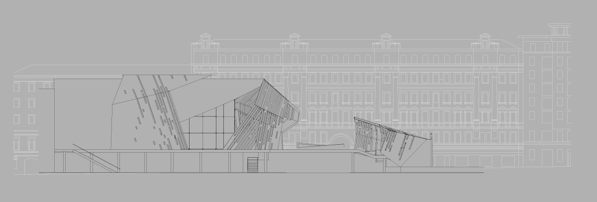za bor architects: pushkinsky cinema proposal, moscow