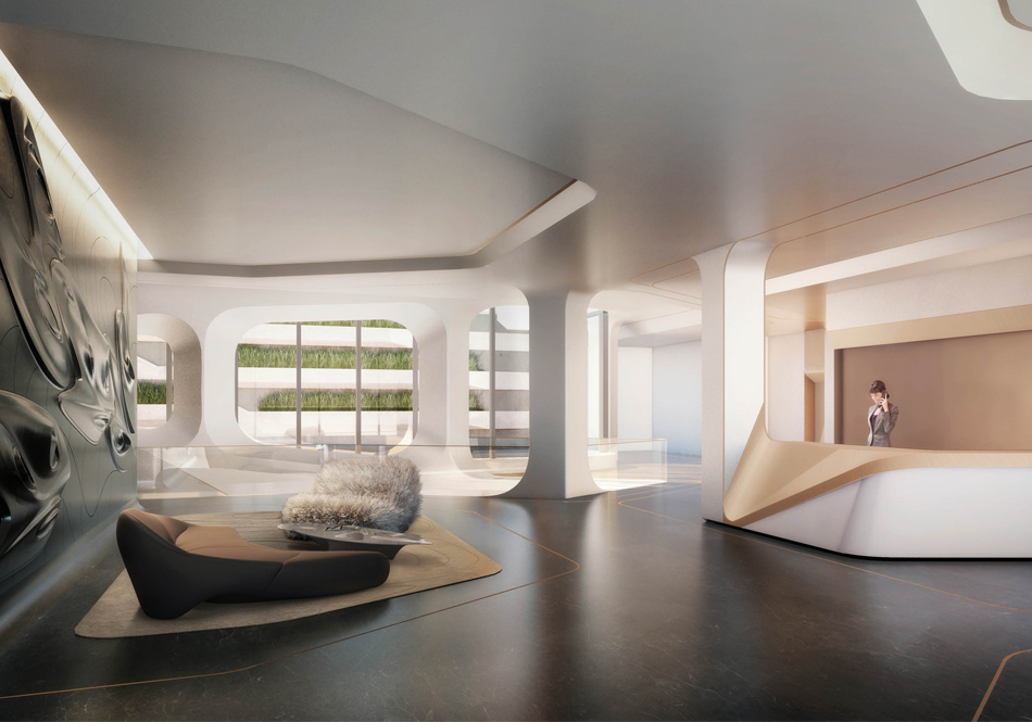 zaha hadid 520 west 28th chelsea condos new york high line designboom