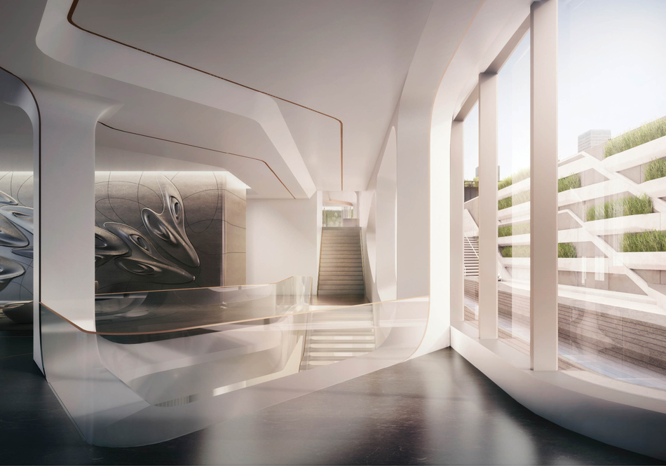 inside zaha hadid 520 west 28th in new york