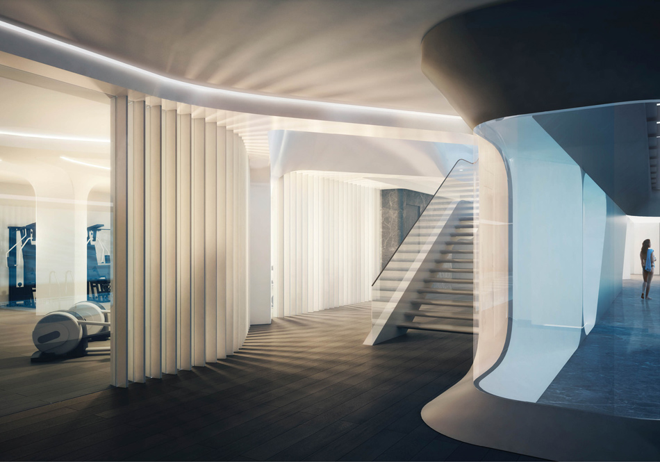 zaha hadid 520 west 28th chelsea condos new york high line designboom