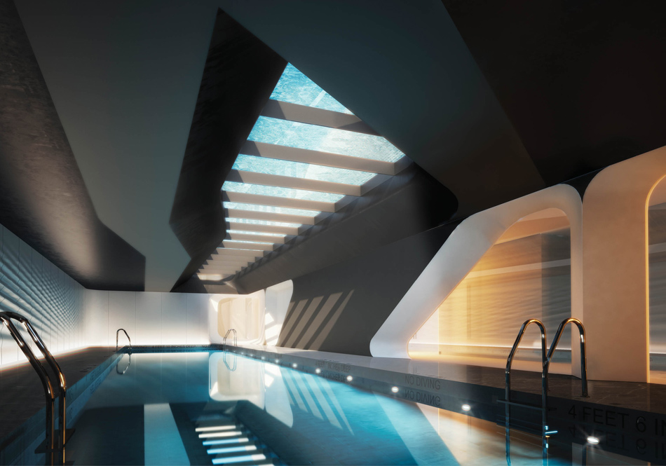 zaha hadid 520 west 28th chelsea condos new york high line designboom