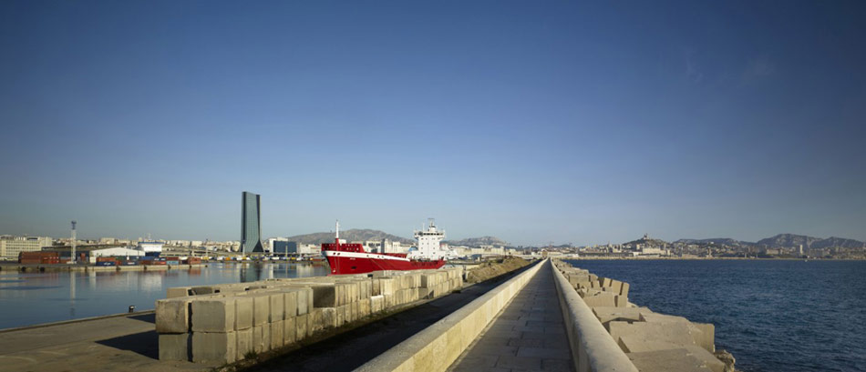 zaha hadid: CMA CGM headquarters tower in marseille