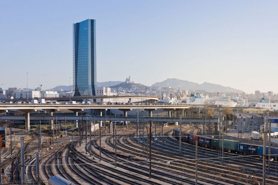 zaha hadid: CMA CGM headquarters tower in marseille