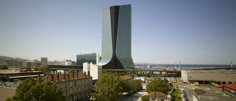 zaha hadid: CMA CGM headquarters tower in marseille