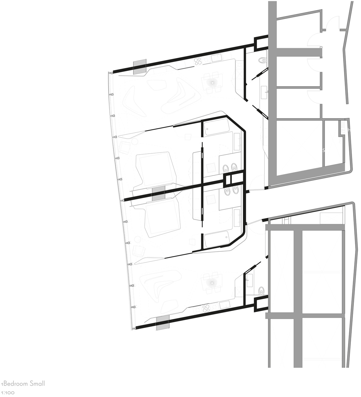 zaha hadid opus office tower dubai interiors designboom