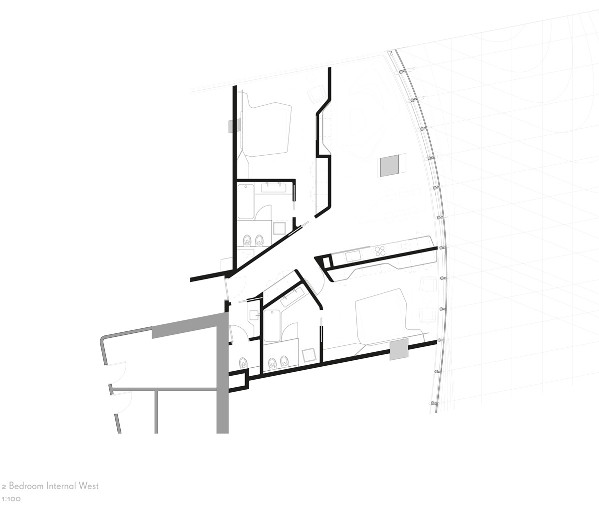 zaha hadid opus office tower dubai interiors designboom