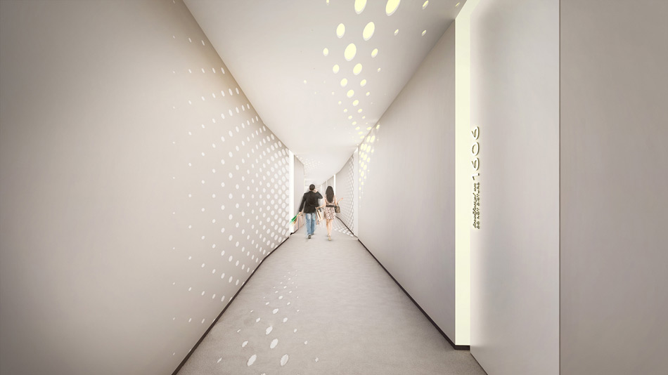 zaha hadid opus office tower dubai interiors designboom