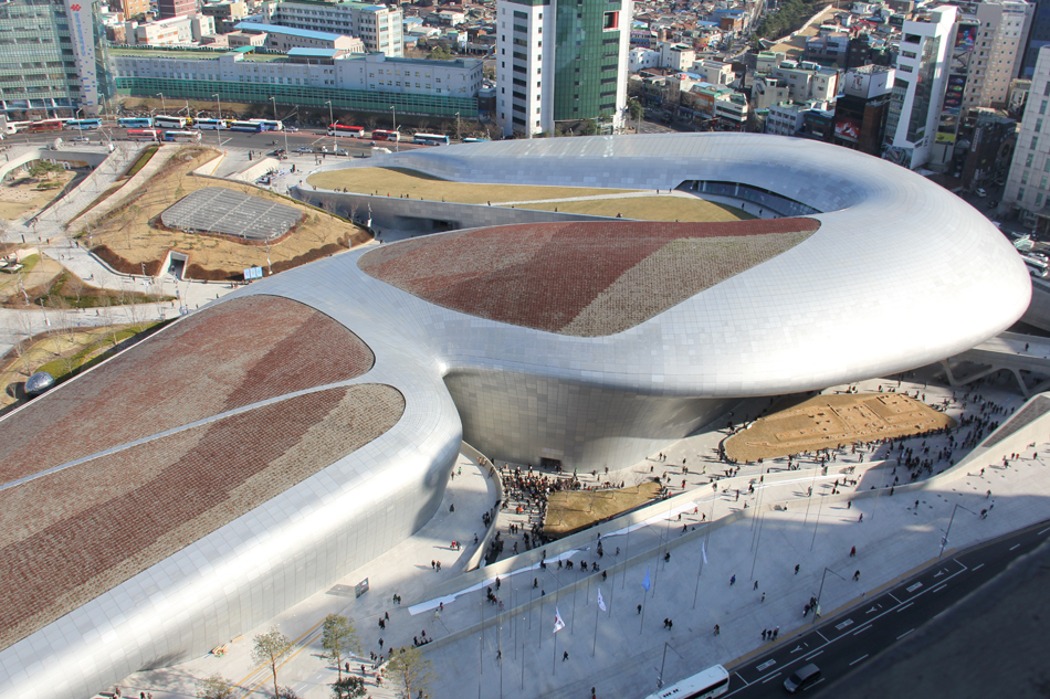 zaha hadid: dongdaemun design park, seoul