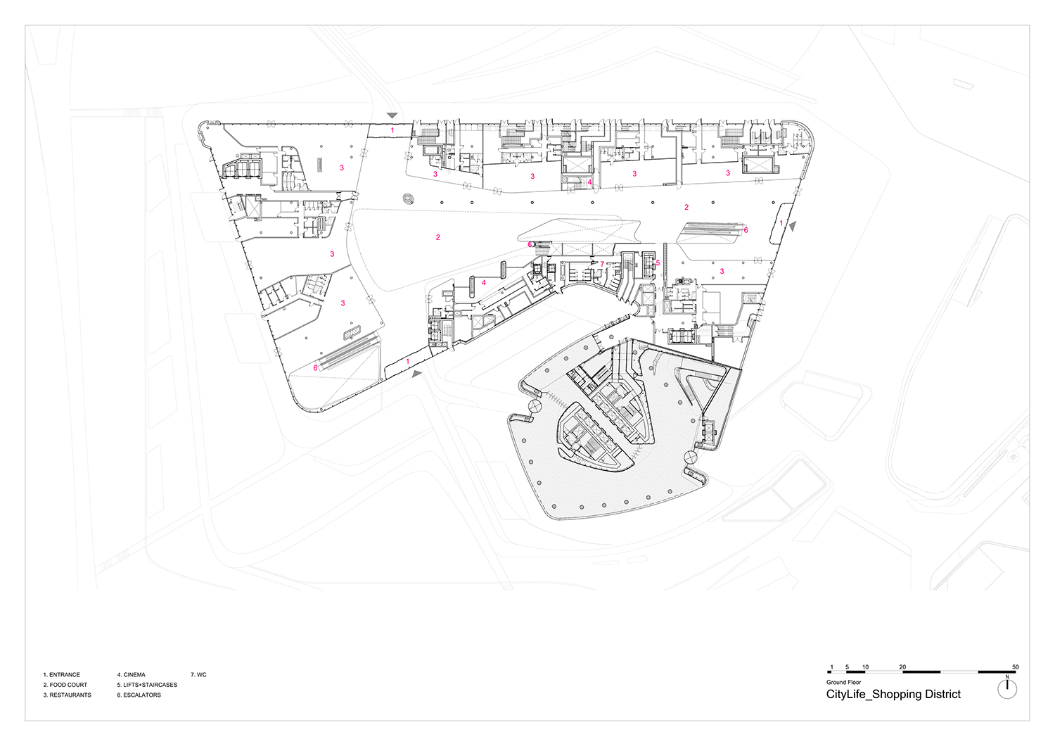 zaha hadid generali tower citylife shopping district milan italy designboom