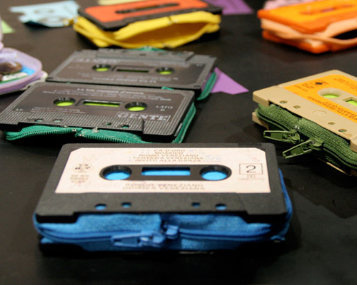 designboom shop: cassette wallets by marcella foschi