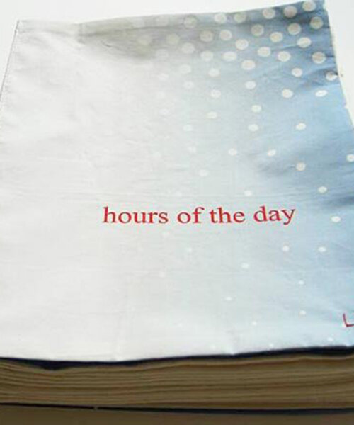 'hours of the day' by louise bourgeois