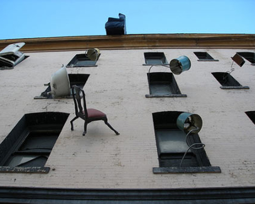 san francisco's house of falling furniture