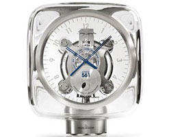 jaeger lecoultre's atmos 561 clock by marc newson