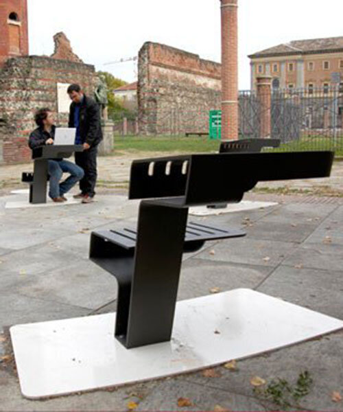 city benches by adriano design