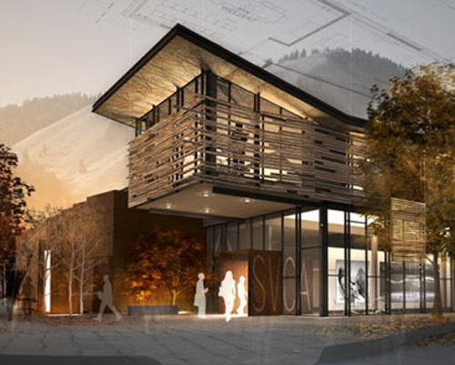 olson kundig architects: sun valley center for the arts in idaho