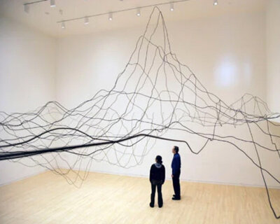 maya lin at the de young museum, san francisco