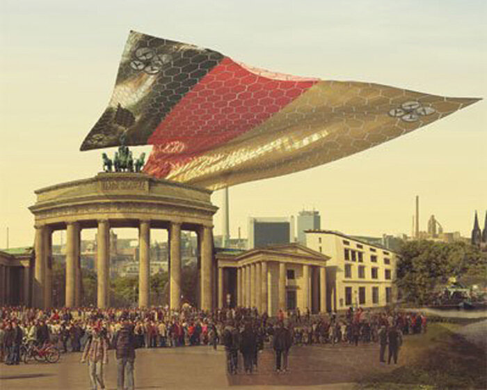 'monument of unity' by graft architects