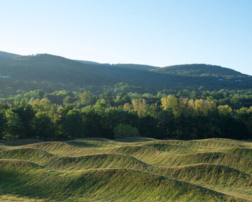maya lin's 'wavefield' opens at storm king in new york