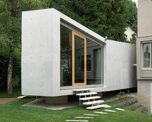 bevk perović arhitekti designs 'H house' near ljubljana
