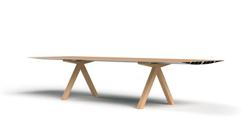 Konstantin Grcic Extrudes Table B For BD Barcelona