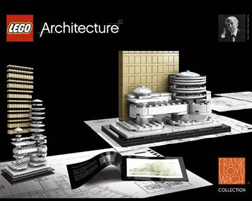 frank lloyd wright LEGO architecture collection just released