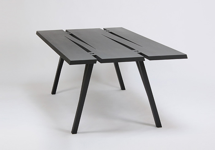 divis dining table by mike & maaike for council