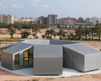 moho architects: media island wifi pavillion, alicante