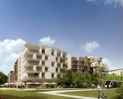 ecdm: ZAC bords de seine housing project