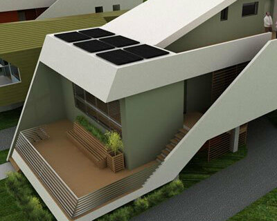 graft architects: camelback houses for make it right foundation