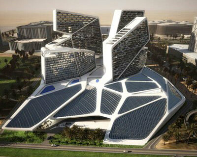 graft architects: vertical village, dubai