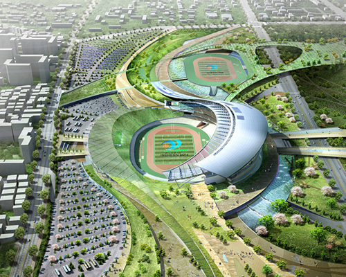 populous to design main stadium for 2014 incheon asian games