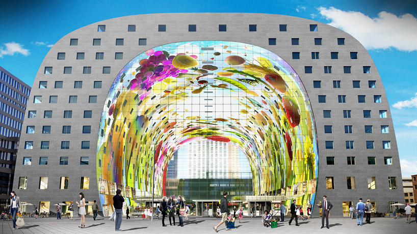 construction begins on MVRDV's market hall in rotterdam