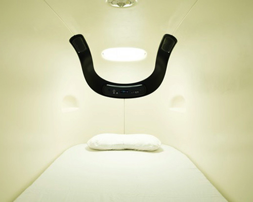 fumie shibata's '9 h (nine hours)' capsule hotel in kyoto