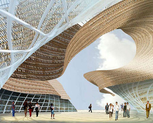 EMBT: spanish pavilion at shanghai expo 2010