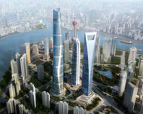 gensler building shanghai tower in china
