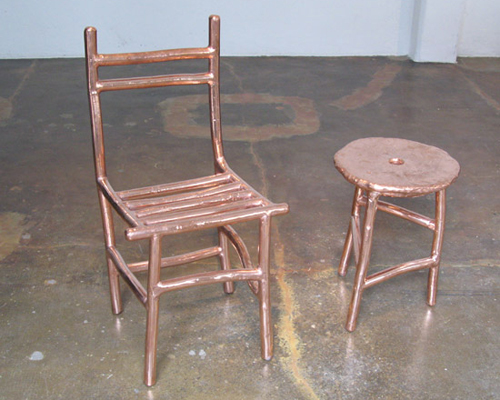 max lamb scrap poly + copper furniture for commissioned