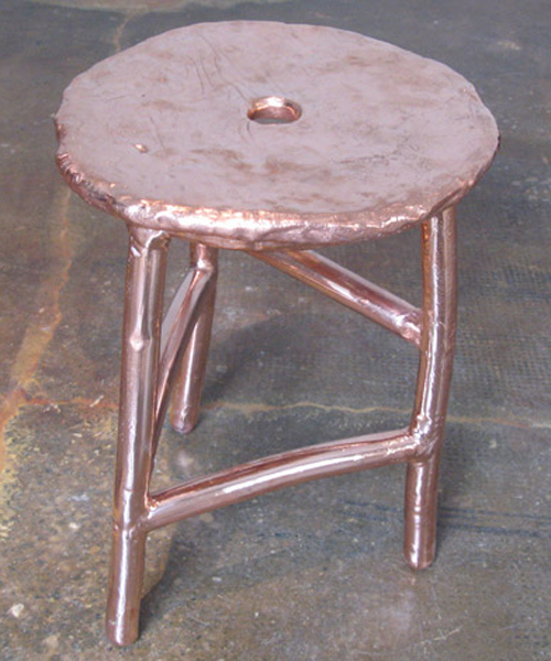 max lamb scrap poly + copper furniture for commissioned
