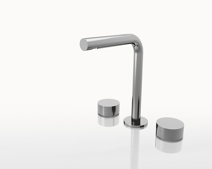 naoto fukasawa's AF/21 tap collection for fantini and boffi
