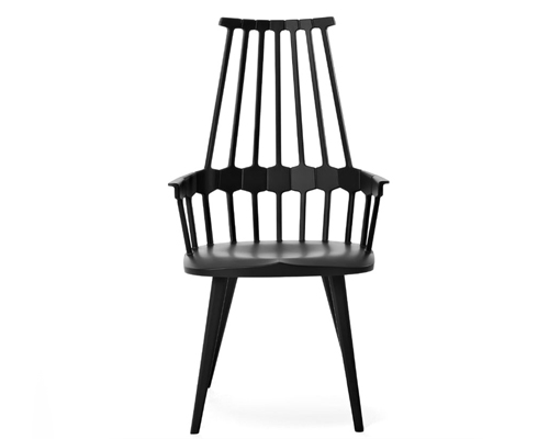 patricia urquiola revisits the windsor chair with comback for kartell