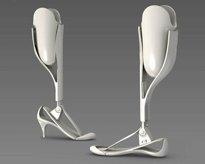 aviya serfaty: prosthetic leg for women