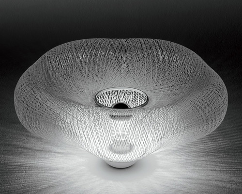 toyo ito crafts 'mayuhana' lighting for yamagiwa