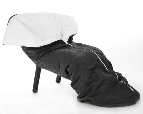 superette: cocoon armchair is a sleeping bag-cum-recliner