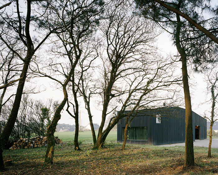 raum architects: oyster farm hangar